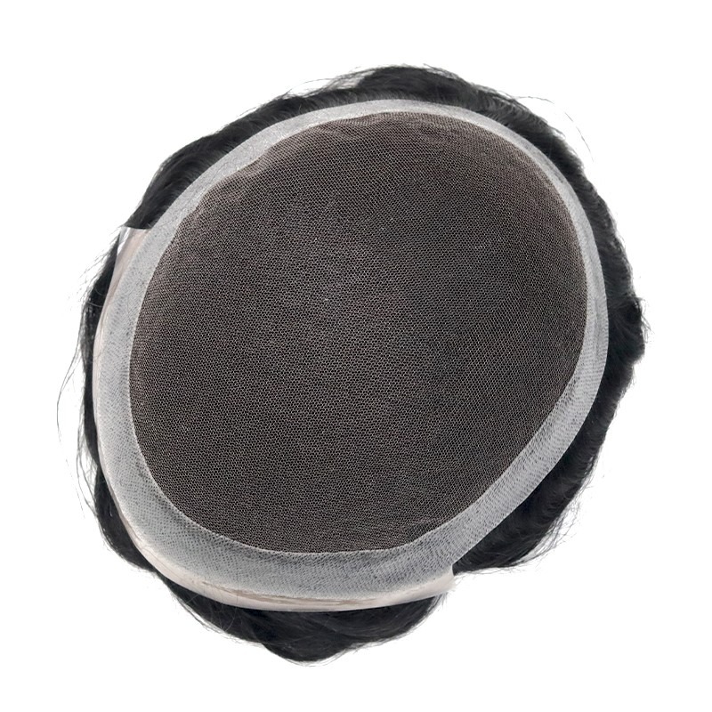 FLAS-W | French Lace Top with Thin Skin Perimeter Men's Hairpiece Wholesale - Image 6