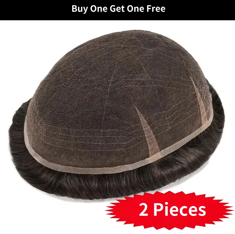 FFLE | Full French Lace Hairpieces for Men