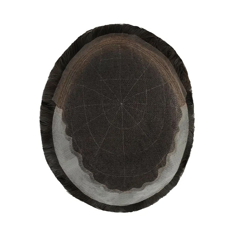 FFP | French Lace with Thin Skin Hairpieces for Thinning Hair - Image 8