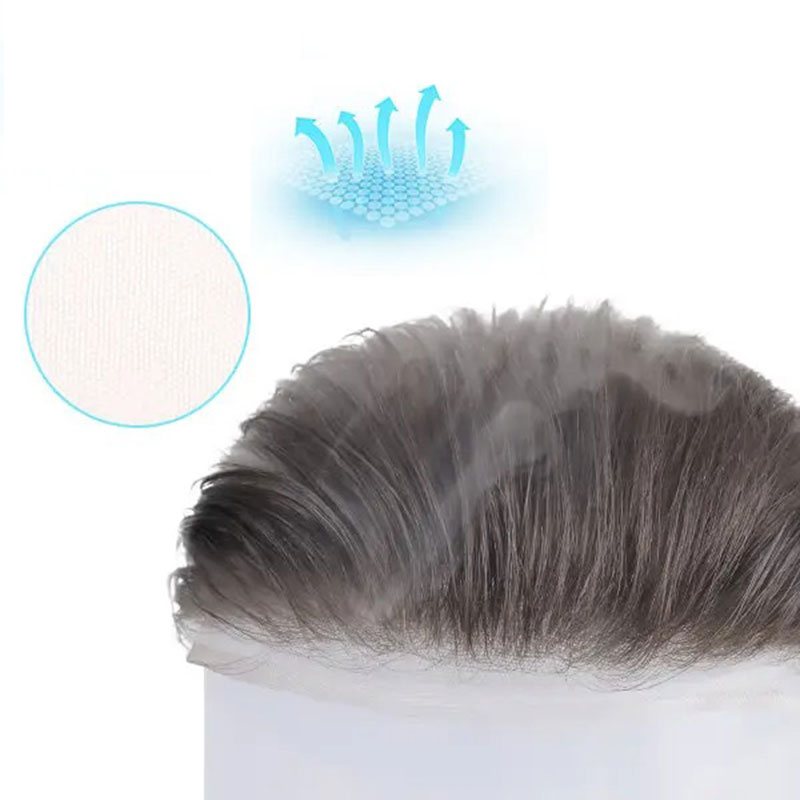 FFP | French Lace with Thin Skin Hairpieces for Thinning Hair - Image 3
