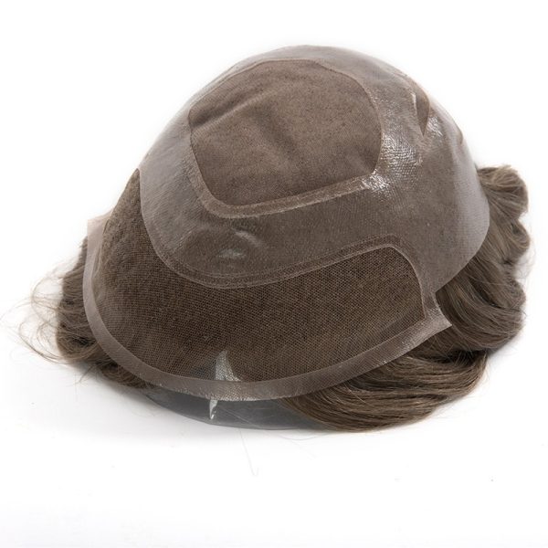 27+ W | Fine Mono with Lace Front and Skin Hairpieces for Men Wholesale