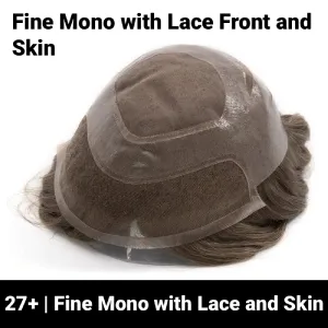 27+ | Fine Mono with Lace Front and Skin